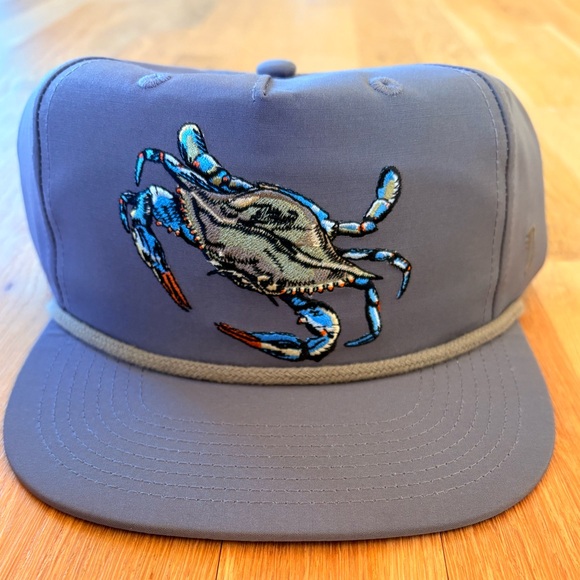 Duck Camp Other - NEW!! Duck Camp- Blue Crab Hat. One Size Fits Most